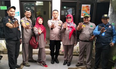 Polsek Gunung Putri Polres Bogor Dan Koramil Amankan Pilkades