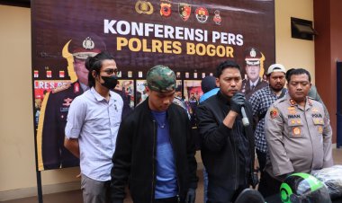 Polres Bogor Ungkap Pelaku Pembunuh Mayat Dalam Karung di Gunung Putri Bogor