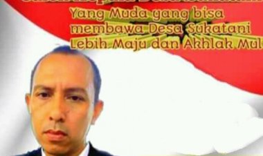 Cecebule siap maju di Pilkades akan datang di desa Sukatani kecamatan Sukaraja