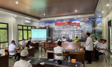 Kantor Kecamatan Babakan Madang gelar tes tertulis bakal calon kepala desa