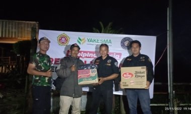 Yayasan yakesma Peduli Sigap Lakukan Percepatan Bantuan Korban Gempa Cianjur