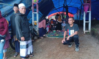 Keprihatinan Warga Kampung Kondang yang Terdampak Musibah Gempa Bumi.