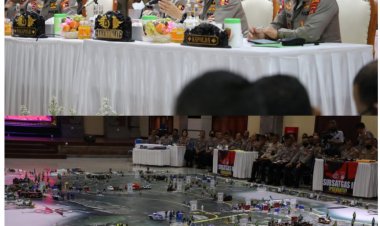 Wakapolri Pimpin Tactical Floor Game, Susun Strategi Pengamanan KTT G20 di Bali