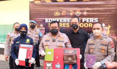 *Polres Bogor Gelar Deklarasi Pembubaran Genk Motor di Kabupaten Bogor*