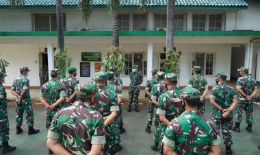 Kasrem 061/Sk Ingatkan Anggota Yang Masuk Satuan Baru Untuk Bekerja Lebih Maksimal