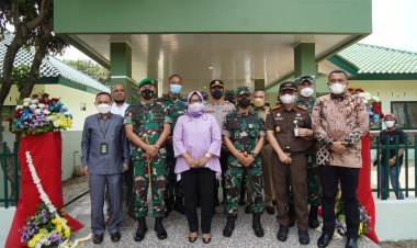 Danrem 061/Sk Bersama Bupati Kab Bogor Resmikan Pembangunan Rehab Rumdis Kodim 0621/Kab Bogor