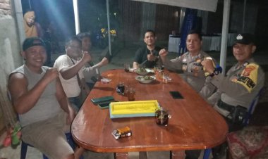 Jaga Kriminalitas, Tim Polsek Batanghari Lakukan Patroli Malam Hari
