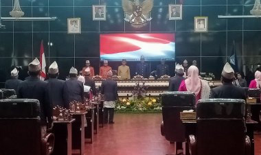 DPRD Metro Gelar Sidang Paripurna Peringati HUT Ke 86 Tahun 2023, Kota Metro