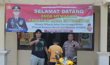 DPO kasus Curanmor berhasil dibekuk Tekab 308 presisi Polsek Bengkunat Polres Pesisir barat