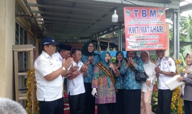 Tim Penilaian Lomba Kampung Pujokerto Dihadiri Nyonya Mardiana Musa Ahmad, Kampung Pujokerto Belum Layak Jadi Pemenang