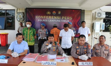 Akhir Pelarian Mantan Kades, Polres Lampung Timur Jemput ke Kalimantan