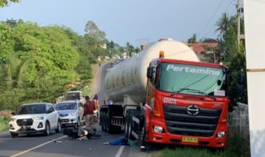 Tabrakan Beruntun di Raden Intan II, Satu Mahasiswa Tewas di Lokasi Kejadian