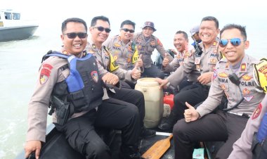 Pastikan Pengamanan Libur Lebaran Berjalan Aman, Kapolres Lamtim Tinjau Langsung Sejumlah Lokasi Wisata