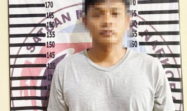 Asyik Konsumsi Narkotika di Pinggir Jalintim, Pria Asal Lampung Tengah Ditangkap Polres Tulang Bawang