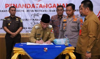 Pemkab Lampung Utara Sepakati Kerjasama Pelayanan Publik MPP