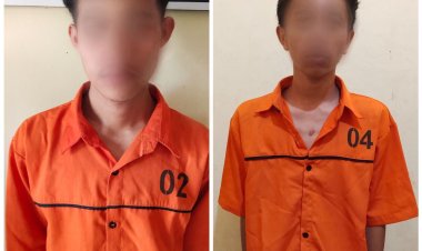 Curi Sepeda Motor, 2 Orang Pemuda Diamankan Polres Lampung Timur