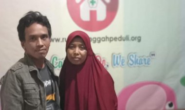 Wakil Bupati Lampung Utara, Bantu Rumah Singgah Untuk Keluarga Tri Handoko