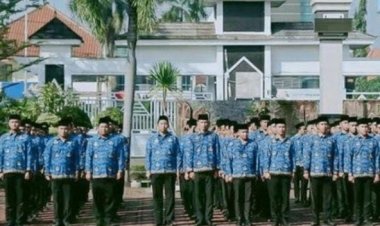 ASN PEMKAB KARAWANG MASUK KANTOR  AGA SIANG SELAMA BULAN RAMADHAN