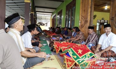 Pekon Sumur jaya sambut datang nya Bulan Suci Ramadhan 1444 H-2023