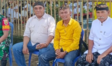 Sambut Hari Raya Nyepi, Umat Hindu Dharma Trimurjo Gelar Upacara Melasti