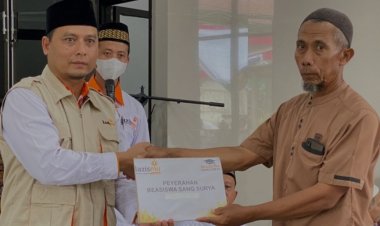 Peresmian Masjid Jami Muhammad Dan Pemberian Santunan Ke Anak Yatim Sebanyak 25 Paket Sembako