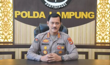Polda Lampung memberikan perkembangan penanganan Pelaku Kasus Curas Bersenpi di Bank Arta Kedaton