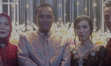Selamat Berbahagia Nenok Dan Bagas, Kini Sudah Sah Sebagai Suami Istri