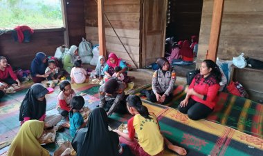 Jiwaku penolong, Kapolres Lambar dan Jajarannya berikan bantuan yang dibutuhkan korban pengungsi tanah longsor