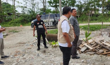 AMPHIBI BERSAMA DINAS LH KAB.DELI SERDANG DAN KECAMATAN PST SIDAK TEMPAT PEMBUANGAN SAMPAH LIAR (TPSL)