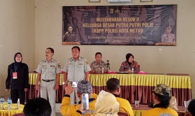 Samsul Hidayat SE terpilih menjadi ketua Resot KBPP polri wilayah metro, siap bersinergi dengan Polri