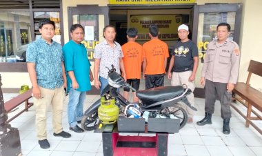 Polsek Sumber Jaya berhasil ungkap kasus pencurian di Sekolah SD Kecamatan Kebun tebu