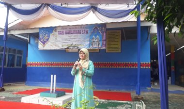 SMP Negeri 01 Kotabumi Peringati ISRA MiraJ Nabi Muhammad SAW 1440 H