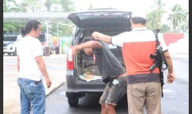 Tim Tekab 308 Presisi Lampung Selatan, Tangkap pelaku Curat di Kecamatan Sidomulyo