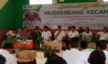 Saat Musrenbang, forum Kades Kecamatan Metro Kibang Minta Pemerataan Pembangunan APBD