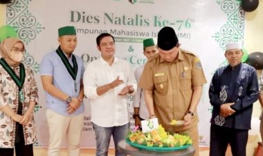 Wabup Tanjabbar Hadiri Dies Natalis HMI ke-76