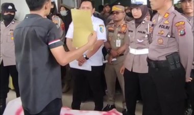 DPRD Batubara Dihadiahi Keranda Mayat, Massa Aksi Singgung Soal Ka BPKAD