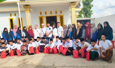 HT DPC AJOI ke 1th di warnai sholawat dan santunan anak yatim,
