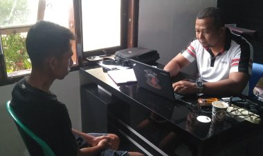 Bawa Kabur Bocah Dibawah Umur, RD Digelandang Ke Mapolres Lampung Utara