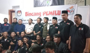 Demi Terwujudnya Pemilu Berintegritas, KPUD Lampura Dan PD-IWO Diskusi Bareng