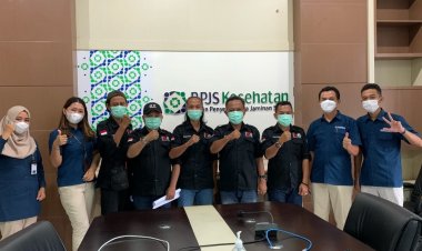 PROGRAM JKN, BPJS KESEHATAN LAKSANAKAN AUDIENSI DENGAN IKATAN WARTAWAN ONLINE (IWO)