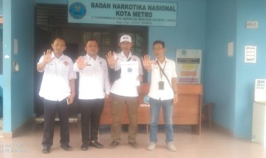 DPC GPAN Metro, kenalkan diri Ke Tiga Lembaga