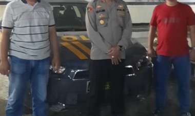 Ciptakan Rasa Aman Dan Nyaman, Sub Sektor Kota Gajah Polsek Punggur Amankan Konser Malam Amal