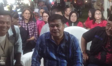 Bupati Lampung Tengah Hadiri Acara Konser Malam Amal Puncak Penggalangan Dana Gempa Bumi Di Cianjur