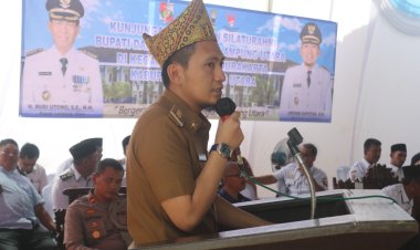 Wabup Lampura Kunker Di Dua Kecamatan
