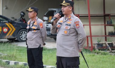 Ratusan Personil Gabungan TNI-Polri, Brimob Dengan Di Backup Polda Lampung Amankan Lokasi Pembakaran Mess PT GAJ Padang Ratu