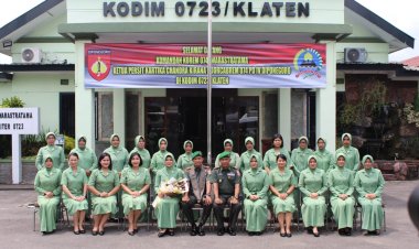 Danrem 074 : Jaga Kehormatan Satuan