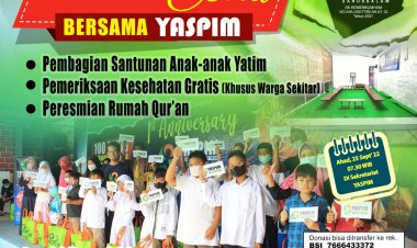 Yaspim Klaten Adakan Aksi Peduli Lewat Program “September Ceria 2022”