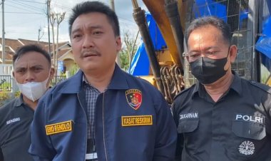 Tim TEKAB 308 Presisi Polres Lampung Utara Amankan Oknum Kades