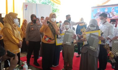 Wakil Walikota Metro Qomaru Zaman Menghadiri Peringatan Hari Kunjungan (HKP) Perpustakaan Tahun 2022