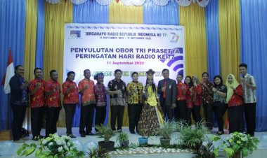 HUT RRI Ke 77 Bupati Yapen Apresiasi LPP RRI Serui Untuk Lebih Dari Sekedar Melayani